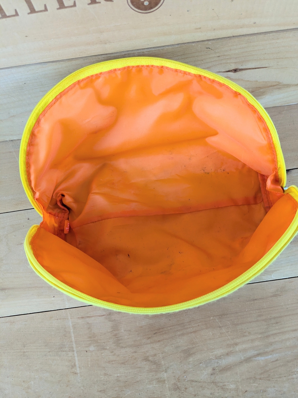 Trina Turk Floral Cosmetic Pouch - Orange, Green, Yellow, Pink - Picture 4 of 6